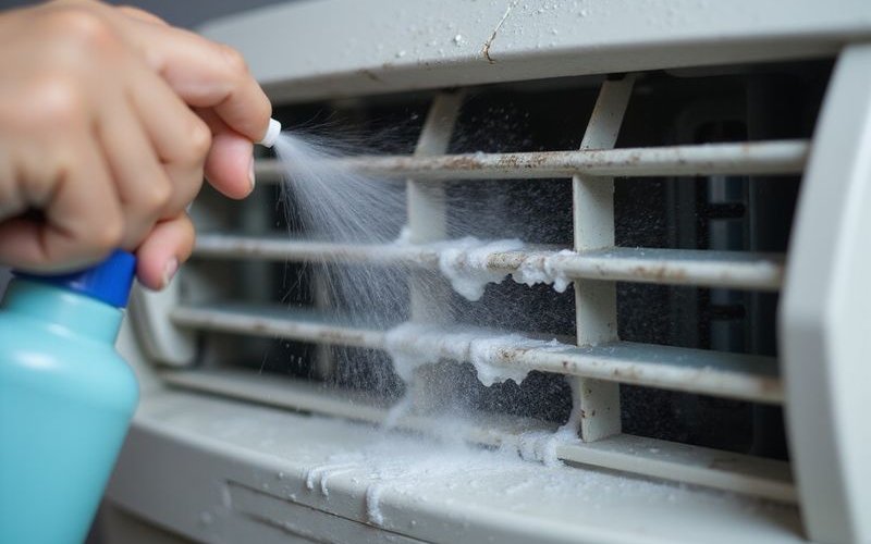 Illustration for What Happens During an Aircond Chemical Wash? Step-by-Step