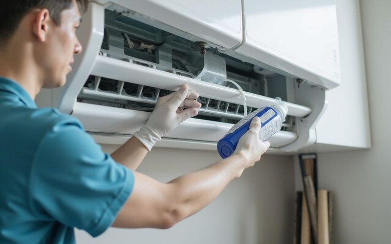 Illustration for Why Does My Aircond Smell Bad? Causes and Solutions